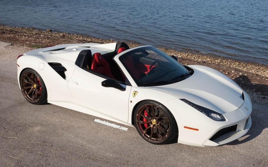 Ferrari 488 Spider on HRE Wheels (P201) '2019